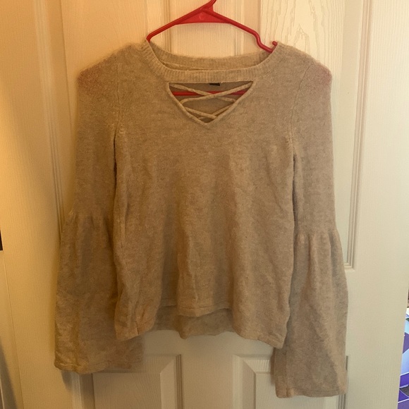 American Eagle tan sweater - Picture 1 of 2